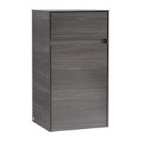 Боковой шкафчик Villeroy & Boch Collaro 404x748 мм петли слева C03200FQ дуб графитовый