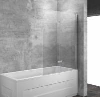 Ограждение для ванны KolpaSan Terra Tp 112 см D 7100010 хром/прозрачный