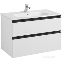 Тумба под раковину Roca Domi 785х453 мм A857459806 белый глянцевый