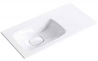 Раковина Aqwella Malaga 918х450 мм левая Mal.09.04.D-L белый