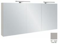 Зеркальный шкаф Jacob Delafon 1400х650х143 мм EB789RU-N21 серый титан глянцевый