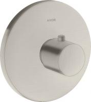 Термостат Axor Uno HighFlow (внешняя часть) 38715800 сталь