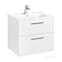 Тумба под раковину Roca Victoria 60 585х453 мм A857468806 белый глянец