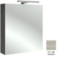 Зеркальный шкаф Jacob Delafon 600х650х143 мм петли слева EB795GRU-E19 дуб шампань