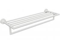 Полка для полотенец с вешалкой Bemeta White 550 мм 104219074 белый