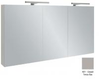 Зеркальный шкаф Jacob Delafon 1100х650х143 мм EB1367-N21 серый титан глянцевый