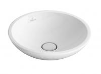 Раковина накладная Villeroy & Boch Loop&Friends Ø430 мм 51440101 альпийский белый