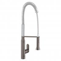 Смеситель для кухни Grohe K7 профессиональный 32 950 A00 темный графит