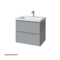 Тумба под раковину Caprigo Forte 65 620х446 мм эмаль 36110EML 064 серый