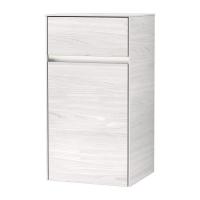 Боковой шкафчик Villeroy & Boch Collaro 404x748 мм петли справа, с подсветкой C032L1E8 белое дерево