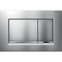 Клавиша смыва Geberit Sigma30, 115.883.KN.1 хром матовый/хром/хром матовый