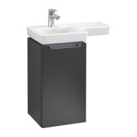 Тумба под раковину Villeroy & Boch Subway 2.0 350х335 мм R A81611PD лак чёрный матовый