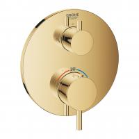 Термостат Grohe Atrio (внешняя часть для 2 потребителей) 24 135 GL3 холодный рассвет