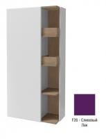 Подвесная колонна Jacob Delafon Terrace Premium 750х350х1500 мм петли слева EB1741GRU-F26 сливовый глянцевый