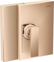 Смеситель для душа Axor Edge (внешняя часть) 46650300 полированное красное золото