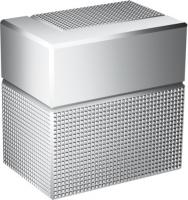 Запорный вентиль Axor Edge (внешняя часть) с алмазной огранкой 46771000 хром