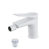 Смеситель для биде Lemark Bronx LM3708MW белый матовый