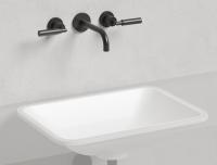 Раковина встраиваемая снизу Salini Marea 06 550x400 мм S-Stone 1802206M белый матовый