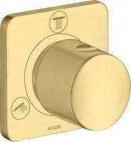Запорный/переключающий вентиль Axor Citterio M Trio/Quattro (внешняя часть) 34920950 шлифованная медь