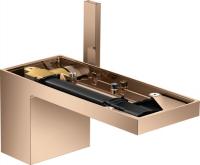 Смеситель для раковины Axor MyEdition 70 ComfortZone (без панели) 47012300 полированное красное золото
