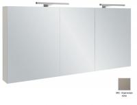 Зеркальный шкаф Jacob Delafon 1400х650х143 мм EB1370-NR2 коричневая кожа