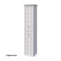 Пенал Caprigo Caprice 1499х362х321 мм правый 25050R B231 белый