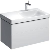 Тумба под раковину Geberit Xeno² 880х462х530 мм правая 500.516.01.1 белый глянцевый