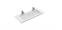 Раковина Villeroy & Boch Venticello (под 2 смесителя) 1200х500 мм 4104CK01 альпийский белый