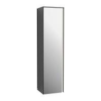 Пенал Villeroy & Boch Collaro 404х349х1538 мм петли слева, с подсветкой C035LDPD чёрный матовый