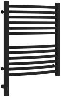Полотенцесушитель электрический Сунержа Аркус 3.0 600х500 мм левый 31-5704-6050 матовый чёрный