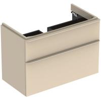 Тумба под раковину Geberit Smyle Square 884х470х617 мм 500.354.JL.1 песчаный глянец