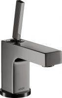 Смеситель для раковины Axor Citterio 80 ComfortZone 39015330 полированный чёрный хром