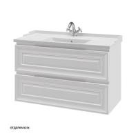 Тумба под раковину Caprigo Ponza-A 100 990х470 мм (2 ящика) 13524 В231 белый