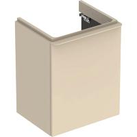 Тумба под раковину Geberit Smyle Square 492х406х617 мм петли справа 500.363.JL.1 песчаный глянец