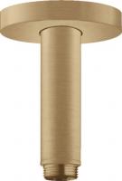 Потолочное подсоединение Hansgrohe S 10 см 27393140 шлифованная бронза
