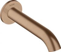 Излив на ванну Axor Uno 38411310 шлифованное красное золото