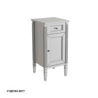 Комод Caprigo Albion Promo 877х430х420 мм правый 33360 R B077 бело-серый