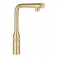 Смеситель для кухни Grohe Essence SmartControl с выдвижным изливом 31 615 GN0 холодный рассвет матовый