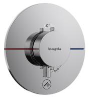 Термостат Hansgrohe ShowerSelect Comfort S (внешняя часть для 1 потребителя с доп.выходом) 15562000 хром