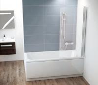 Ограждение для ванны Ravak CVS1-80 R 7QR40C00Z1 блестящий/прозрачный