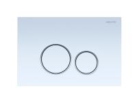 Клавиша смыва Aquatek KDI-0000015 белый/хром