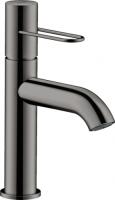 Смеситель для раковины Axor Uno 100 ComfortZone 38026330 полированный чёрный хром