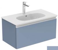 Тумба под раковину Ideal Standard Tesi 800x440 мм T0047WI серо-голубой матовый
