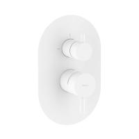 Смеситель встраиваемый Ravak Espirit ES 065.10WV.O2 (для 2 потребителей) X070251 матовый белый