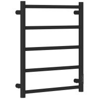 Полотенцесушитель электрический Стилье Формат 27 600х500 мм правый 31528-6050 матовый чёрный