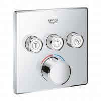 Смеситель Grohe SmartControl (внешняя часть для 3 потребителей) 29 149 000 хром