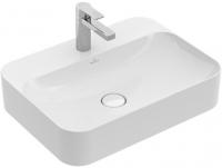 Раковина накладная Villeroy & Boch Finion 600х445 мм CeramicPlus 414264R1 альпийский белый