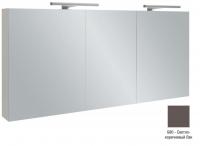 Зеркальный шкаф Jacob Delafon 1300х650х143 мм EB779RU-G80 светло-коричневый глянцевый