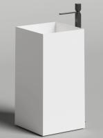 Раковина напольная Salini Armonia Square 01 450x450 мм S-Sense 130511G белый глянец