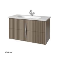 Тумба под раковину Caprigo Novara 100 970х468 мм (2 ящика) 35917 SF-04 мокко